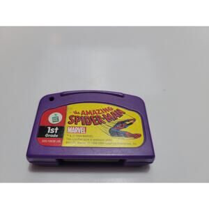 Marvel LeapPad The Amazing Spider-Man 1st Grade Reading Stan Lee Book Cartridge